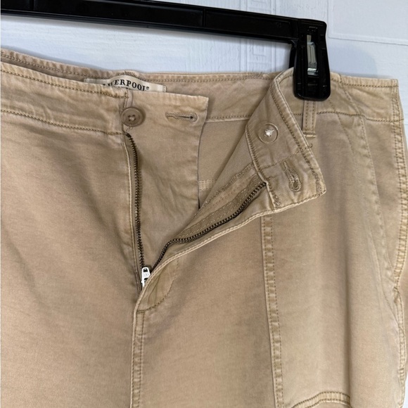 Liverpool Los Angeles Women’s Cropped Cargo Pants Plus 18W Casual Utility - Picture 3 of 13